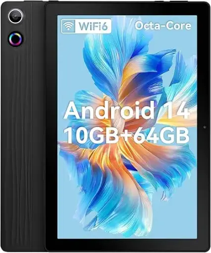 Tableta Android 14 de 10 pulgadas